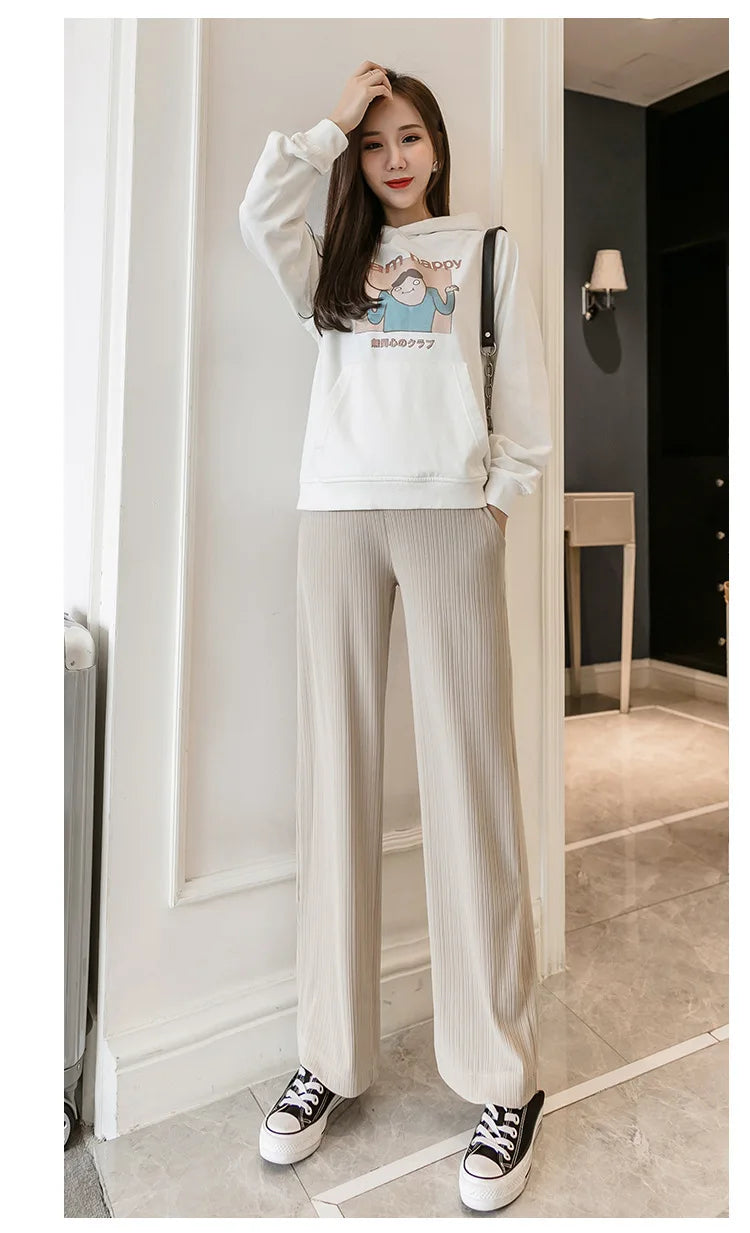 Maternity Clothings Thickened Belly Pants Clothes