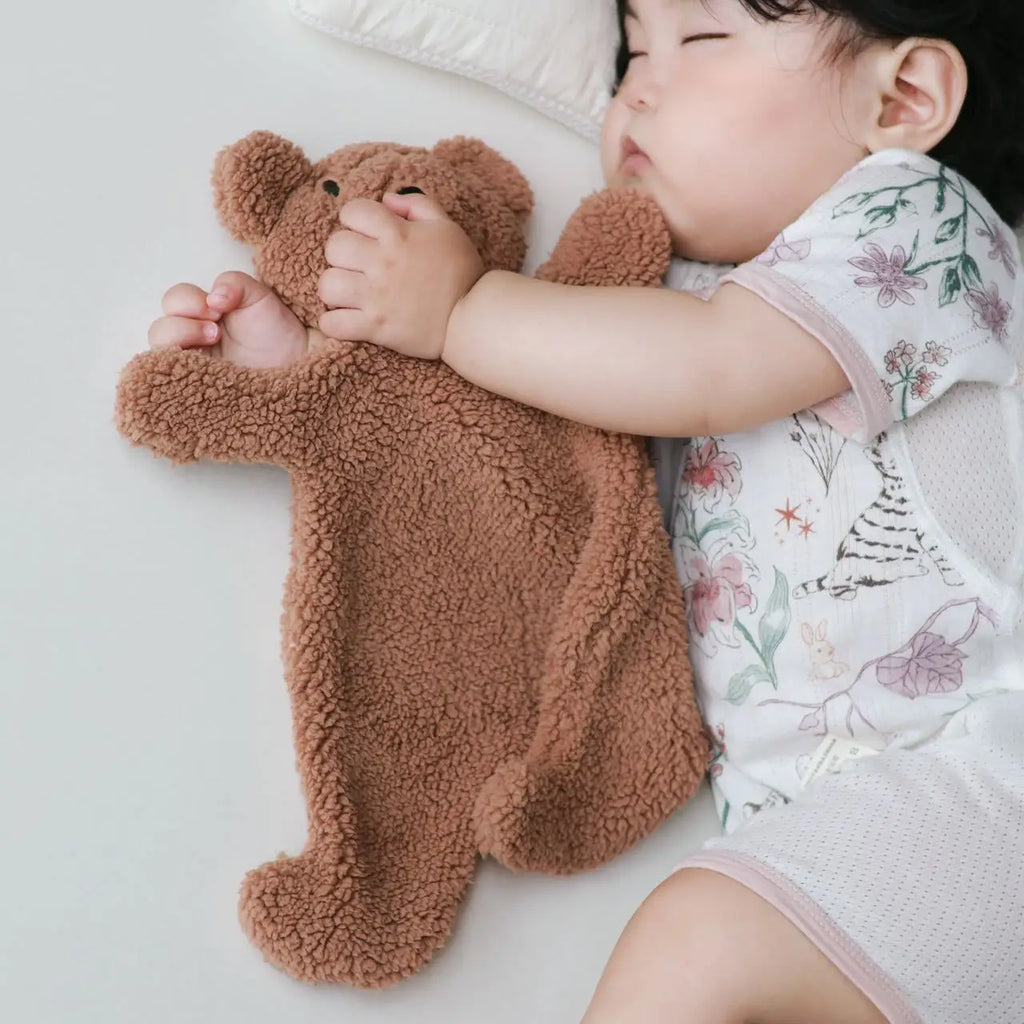 Baby Soothing Doll for Newborn Accessories Photography Props Cute Bear Baby Sleeping Doll Baby Care Soft Plush Dolls