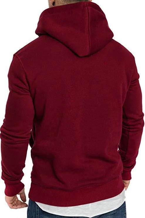 New Sweater Men 2022 Autumn Winter Knitted Men's Sweater Casual Hooded Pullover