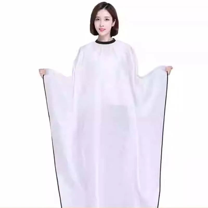 Custom Logo Water Repellent Adjustable Metal Button Hair Salon Work Hair Salon Hair Dressing Capes