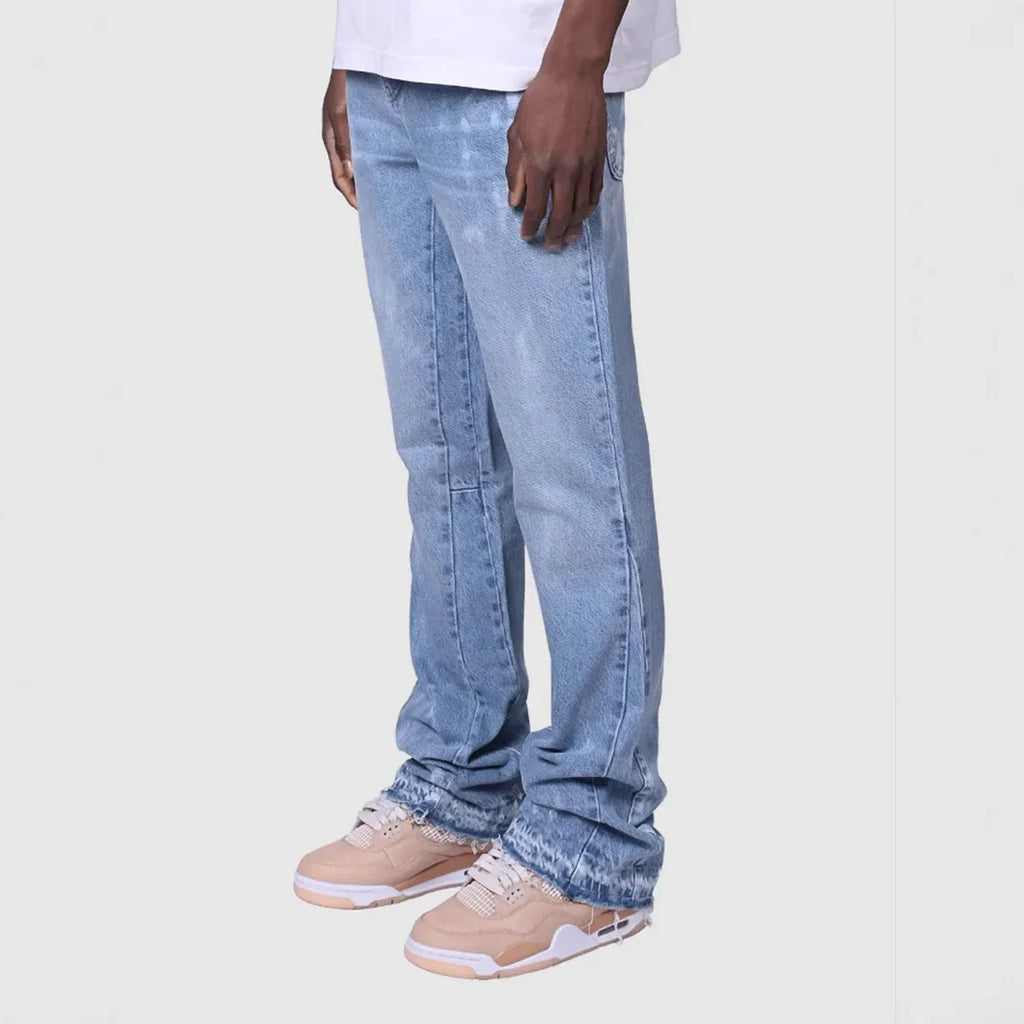 Jeans Men Denim Pant Vintage Straight Pants