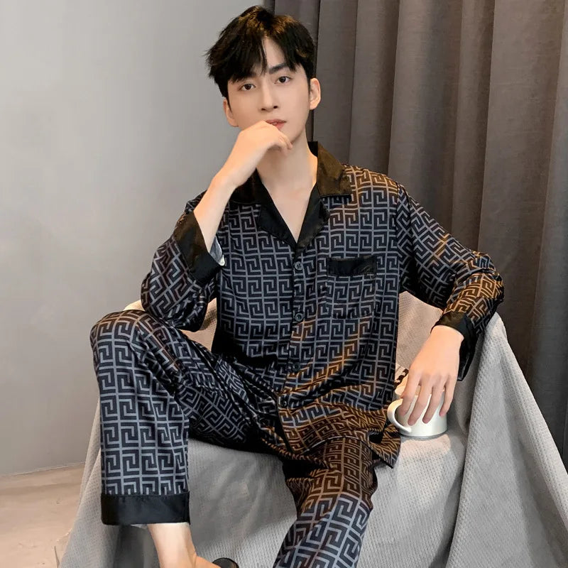 Pajamas Men Spring Summer