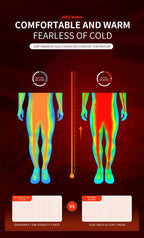 Warm Pants For Men With Plush And Thickened Autumn And Winter High Elasticity,