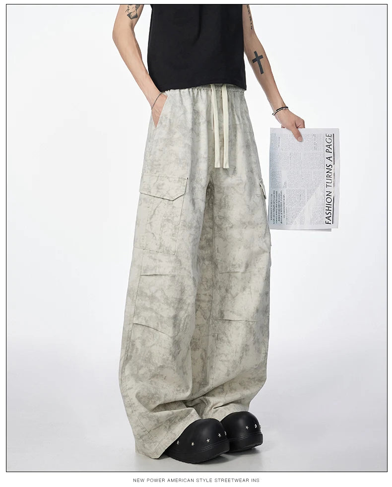 Men Outdoor Mountaineering Sports Long Pant Fashionable Workwear Casual Pants
