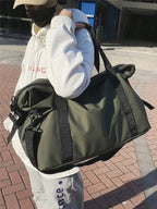 Handheld travel bag, large capacity sports and fitness bag