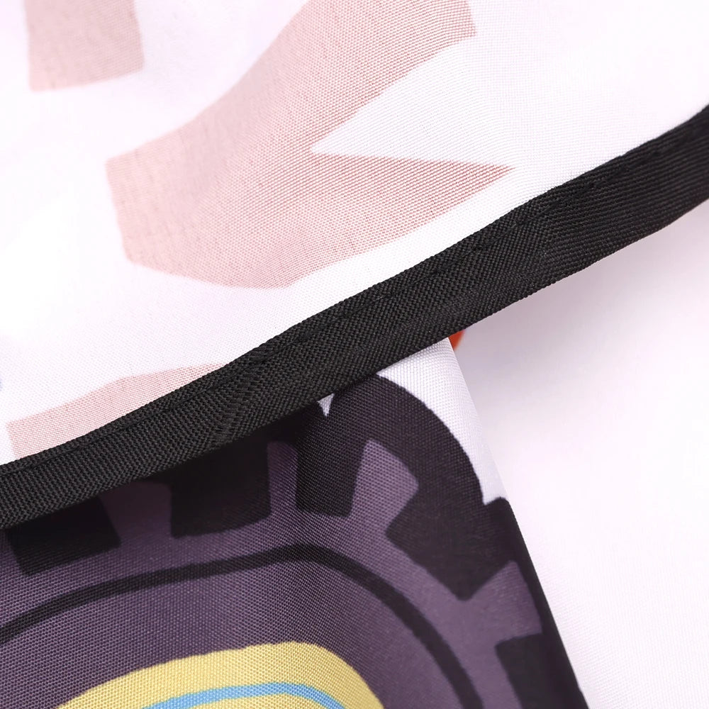 Salon Kids Hairdressing Cape Hairdresser Cartoon Pattern Haircut Styling Gown Barber Shop Household Child Hair Cut Cape Apron