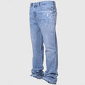 Jeans Men Denim Pant Vintage Straight Pants