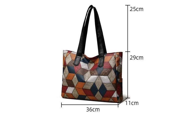 Women's Hand Bag Large Capacity Handbag Inclined Shoulder Bag