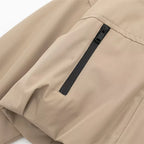 Autumn New Product Women's Stand up Collar Hoodie Long Sleeve Zipper Decoration workwear Style Short Jacket Coat