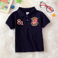 Boys Polo Shirts Short Sleeve Kids Shirt for Boys Collar Tees Fashion Baby Boys Girls Shirts 2-16 Years Children Clothes Tops