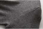 Men Sweater 85% Mulberry Silk 15% Cashmere Solid Colors Crew Neck everyday Long Sleeve Pullover Warm Top Shirt L XL XXL LY047