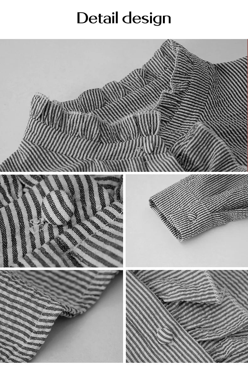 Women's Shirt Elegant Office Solid Color Long Sleeve                                                                     Ladies Top Fashion Ruched Stand Collar Single Breasted Causal Simple Shirt