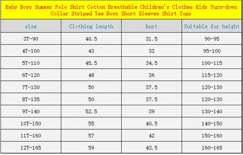 Boys Polo Shirts Short Sleeve Kids Shirt for Boys Collar Tees Fashion Baby Boys Girls Shirts 2-16 Years Children Clothes Tops