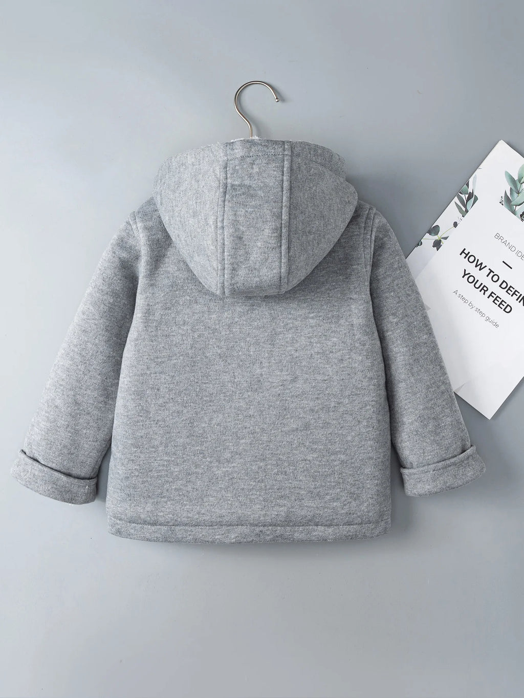 Baby Boy's Girls Kids Jacket Hooded Fleece Autumn Winter Outerwear Coat