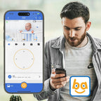 5 Inch Baby Monitor 3x Zoom PTZ Cam APP+monitor Dual Control WIFI Electronic Baby Sitter Two Way Audio Night Vision Baby Phone