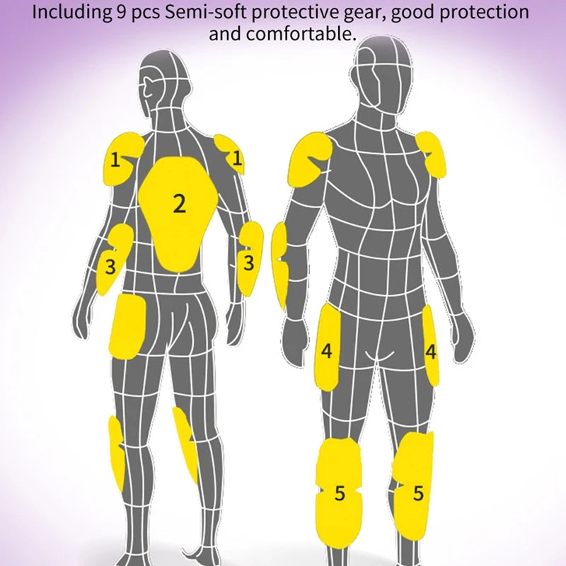 Woman Lady Girl Motorcycle Jacket Summer Breathable Motorbike Armor Coat with 5pcs Protective Pads and Waterproof Liner JK-52