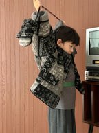 Childrens Coat 2025 Autumn Winter New Thick Windproof Korean Versatile Top Fashionable and Casual Daily Temperament Wear