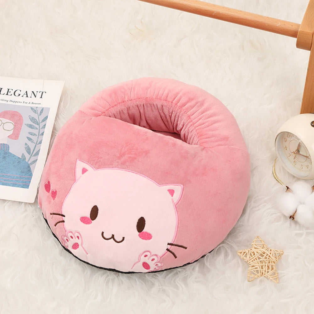 Foot Warmer USB Foot Heater Foot Thermal Heating Pad Electric Winter Hot Feet Heat Bag Portable Soft Plush Foot Warmer for Home