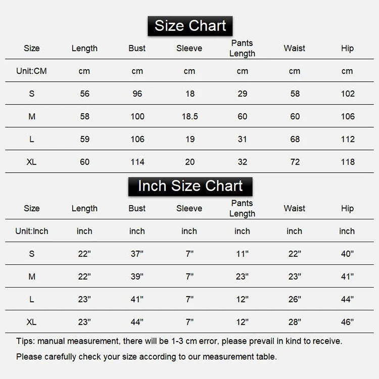 Women Pajamas Sets Short Sleeve