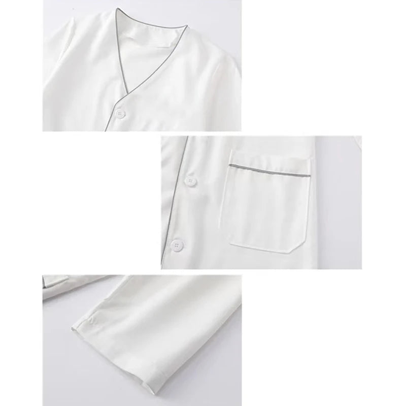 Beauty Salon Beautician Overalls Hairdressing Spa Massage Therapist Health Work Uniform Nail Salon Long / Short Sleeves Coats