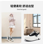 Shoes for Women Autumn Trend New Woman Flats Shoes Chunky Lace-up Soft-sole Casual Sneakers Female Vulcanized Shoe Walking Shoe