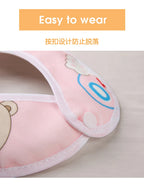 Baby Bibs for Children Waterproof Babys Bib Newborn Water Uptake Bibs Burp Cloths Things for Baby Stuff Feeding Boy Girl