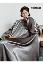 Large Size Hair Salon Hair Cutting Wrap Long Sleeve Hairdresser Robe Anti Hair Gown Barber Hairdressing Cloak Barbershop Apron