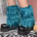Leopard Print Leg Warmers