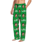 I Love Hot Moms Custom Pajama Pants