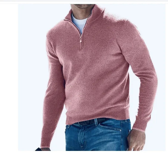 2025 Long Sleeved Sweater Men's Base Sweater for men in Autumn and Winter