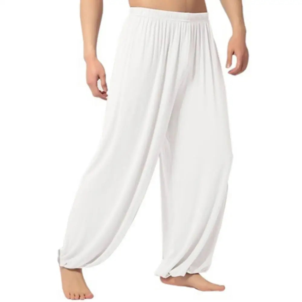 Men's Pant Solid Color Yoga Pant Morning Exercise
