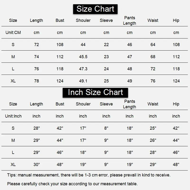 Men's Pajamas Set Summer Sleepwear Sleeve Button-Up Top & Shorts