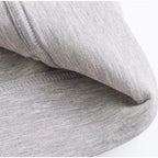 Women's Fashion Warm Hooded Jacket Fall Autumn Winter Gray Long Sleeve Pocket Double Zipper Jacket Commuter Casual Women Jacket