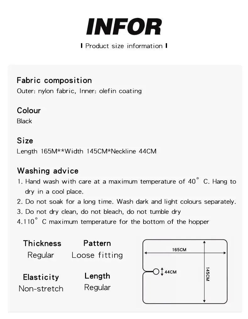 Professional Salon Hair Cutting Cape Barber Cape for Men/Women Adjustable Snap Button with Waterproof Hairdressing Salon Cloak