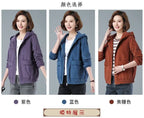 Corduroy Short Coat 5XL Women's 2025 Spring Autumn New Korean Loose Solid Hooded Jacket Fashion Casual Female Zipper Coat Tops
