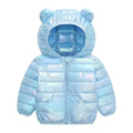 Baby Girls Hooded Down Jackets For Kids Coats Autumn Boys Cartoon Warm Jacket Coat Jacket Toddler Girl Zipper Jacket Outerwear