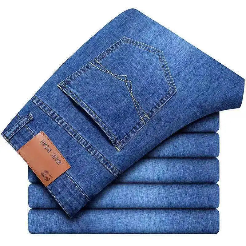 JEAN New Business Men's Jeans Casual Straight Stretch