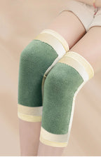 Warm Knee Warmers Thermal Arthritis Support for Elderly Adults Indoor Winter Sports Leg Protection Healthcare Pain Relief 1pair