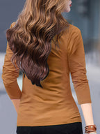 Women's Casual Chic Shirt - Long Sleeve,