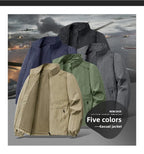 Men's jacket  spring and autumn thin casual sports jacket