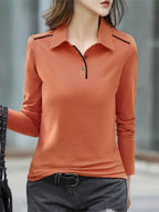 Women's Casual Chic Shirt - Long Sleeve,