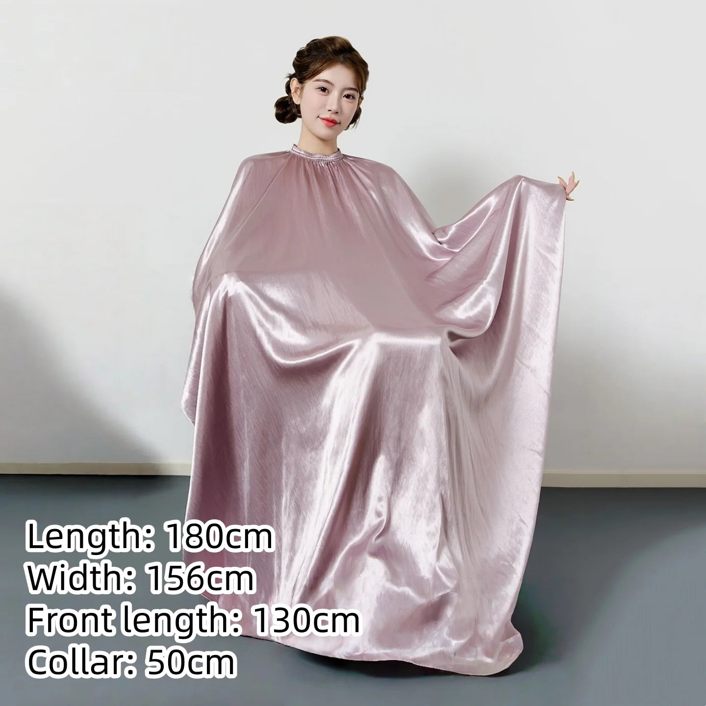Large Size Hair Salon Hair Cutting Wrap Long Sleeve Hairdresser Robe Anti Hair Gown Barber Hairdressing Cloak Barbershop Apron