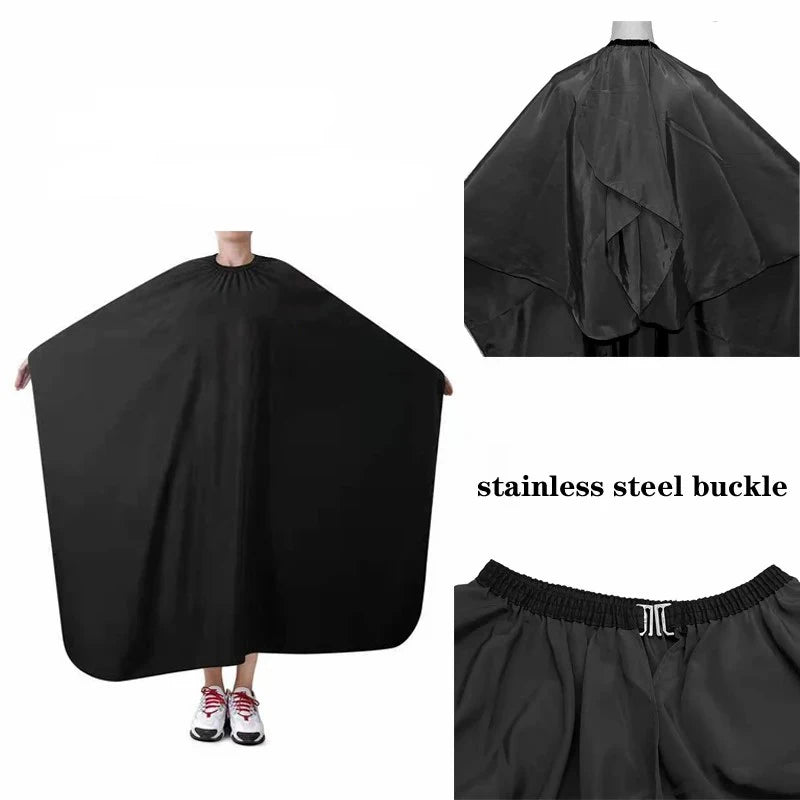 Black Hair Cutting Salon Barber Capes Hairdressing Cape 1Pcs Big Size Cover For Hair Salon Beauty Hairdressing Tools