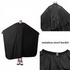 Black Hair Cutting Salon Barber Capes Hairdressing Cape 1Pcs Big Size Cover For Hair Salon Beauty Hairdressing Tools