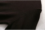 Men Sweater 85% Mulberry Silk 15% Cashmere Solid Colors Crew Neck everyday Long Sleeve Pullover Warm Top Shirt L XL XXL LY047