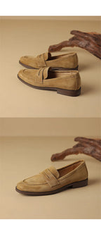 Shoes for Women 2024 Summer Brown Casual Flats Ladies Shoe Fashion Suede Loafers Soft Sole Non-Slip Feminino Zapatos Mujer