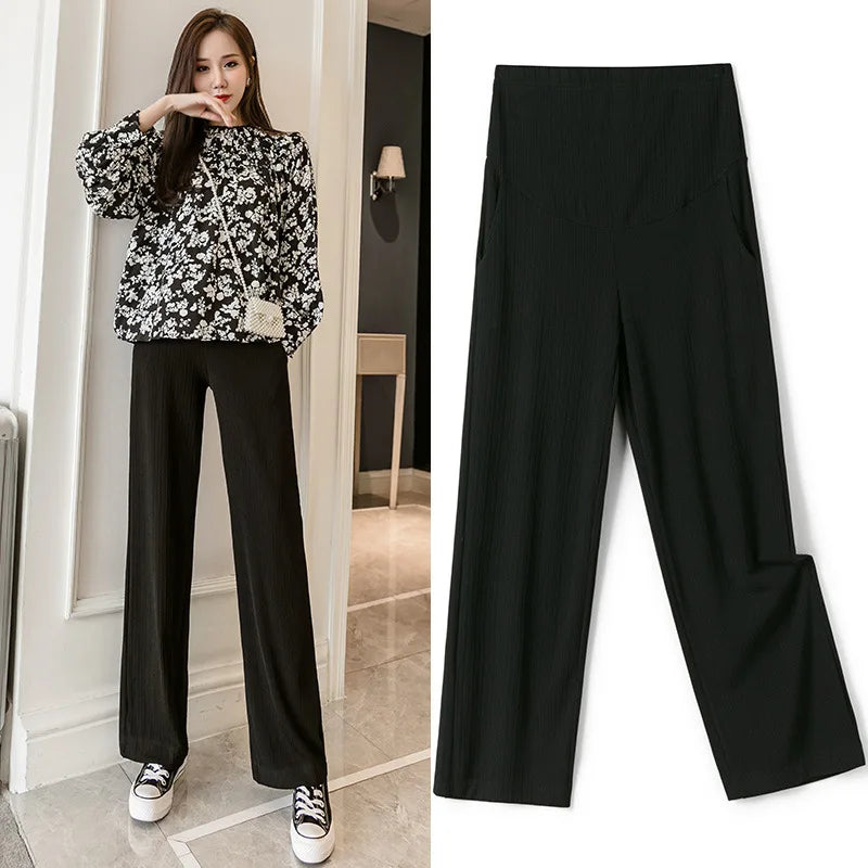 Maternity Clothings Thickened Belly Pants Clothes
