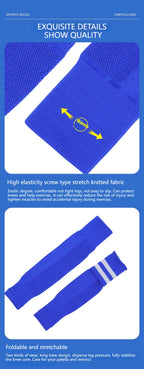 Loogdeel 1Pair Football Sock Calf Sleeves Adult Knee Protection Sports Socks High Tube Breathable Soccer Leg Warmers Shin Guard
