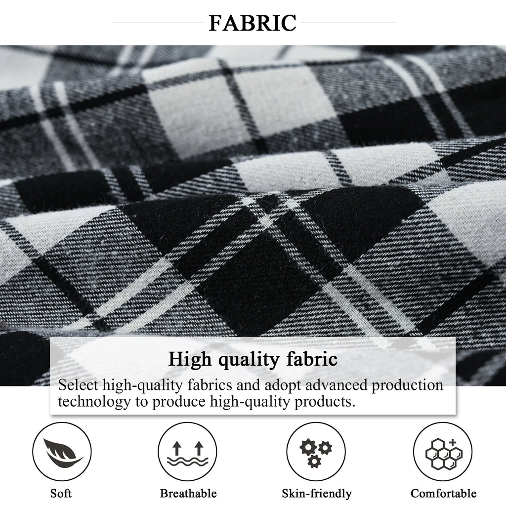 Girl's Shirt,Long Sleeve Girls Checked Dress,Fashion Sweet Teens Blouse,Lapel Letter Print Children's Plaid Tops,Princess Dress