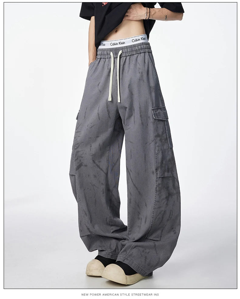 Men Outdoor Mountaineering Sports Long Pant Fashionable Workwear Casual Pants